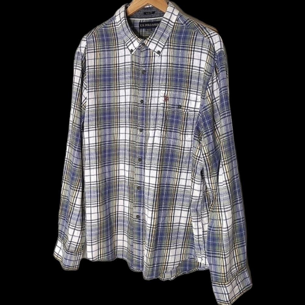 US Polo Assn Slim Fit Cotton Men's Button Down Shirt XL